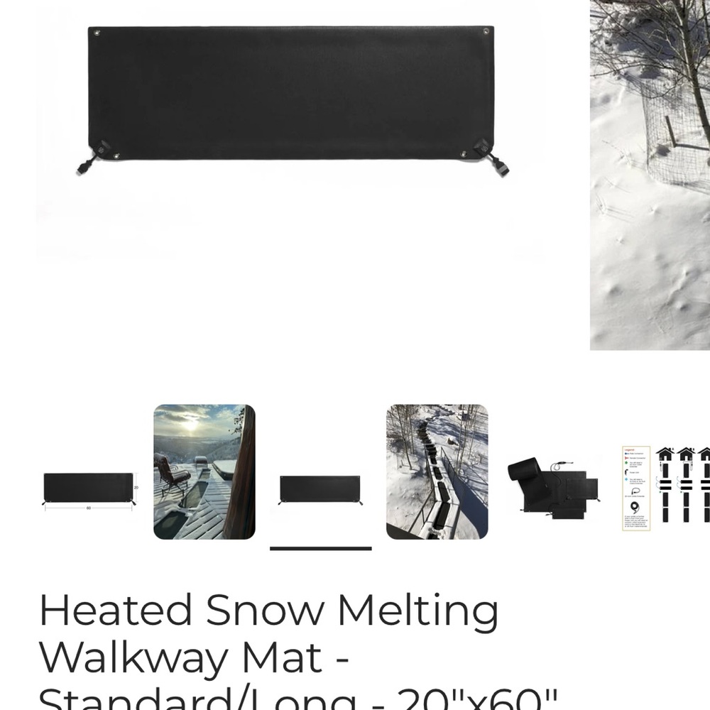 Heat Trsck 20X60 mats (2 new)